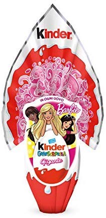 Kinder GranSorpresa 8802 Uovo di cioccolato GIGANTE BARBIE, 320 gr