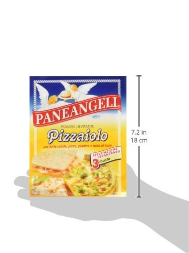 Paneangeli Lievito Pizzaiolo, 3 Buste da 15 g Cadauna (45 g)