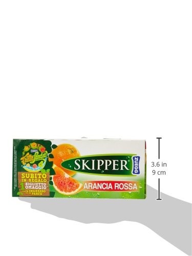 Skipper - Bevanda Arancia Rossa, 3 X 200 Ml - 600 Ml