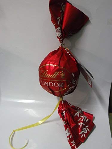 LINDOR MAXI PRALINE LATTE IN CONFEZIONE REGALO ROSSO LINDT 250GR