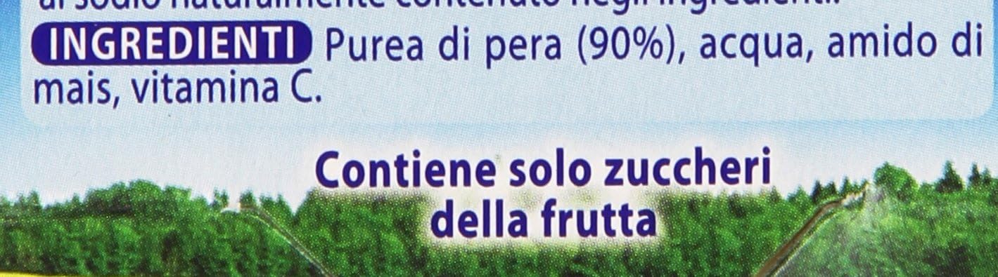 Mellin Omogeneizzato Pera, 2 x 100g