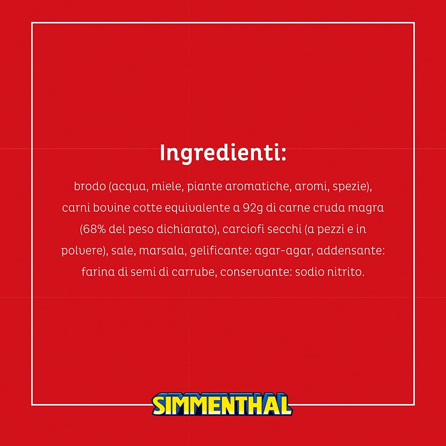 Simmenthal - Carne in Scatola di Bovino Magra Lessata e Condita con Carciofi, 2 Lattine da 135 gr