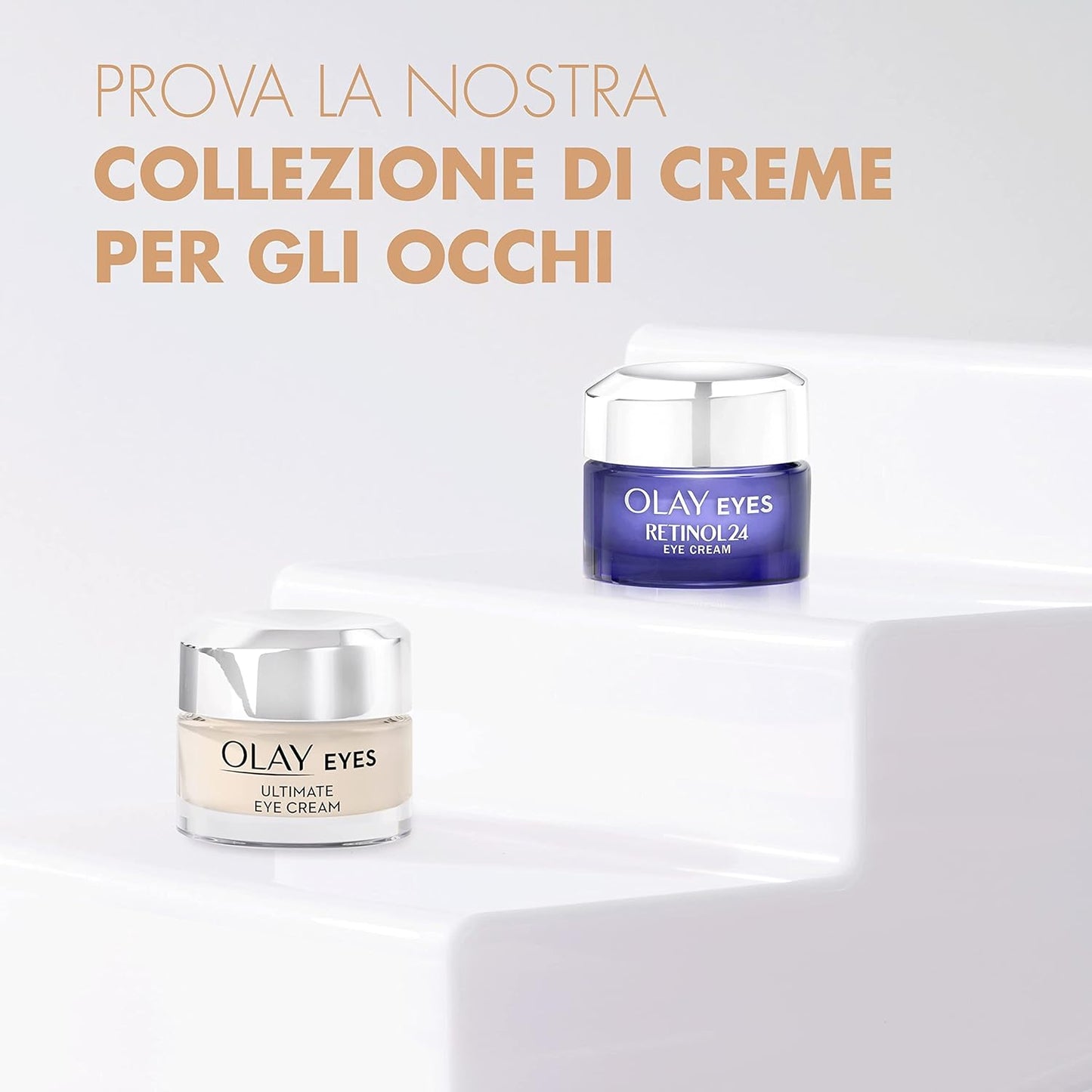 Olaz Eyes Ultimate Crema Contorno Occhi Tutto in 1, Idrata, Sgonfia e Illumina lo Sguardo, Ottima contro le Occhiaie e le Rughe, senza Profumo, 15 ml