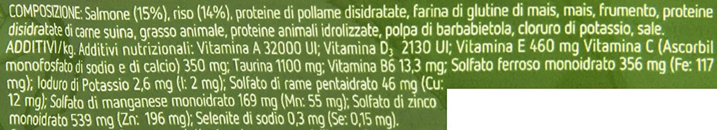 Ultima Cibo per Gatti di Tutte Le Età Son Salmone e Riso, 400g