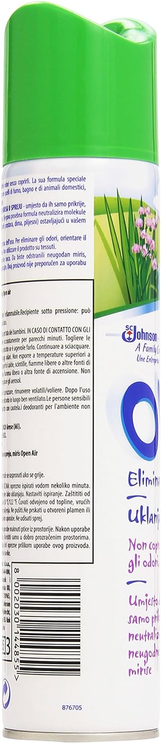 Oust Elimina Odori Open Air, 300ml