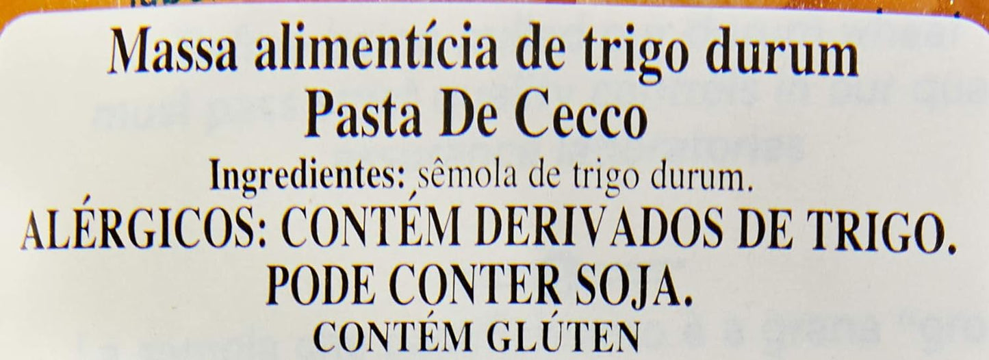 PASTA DE CECCO REG.G500 N126 CONC.R