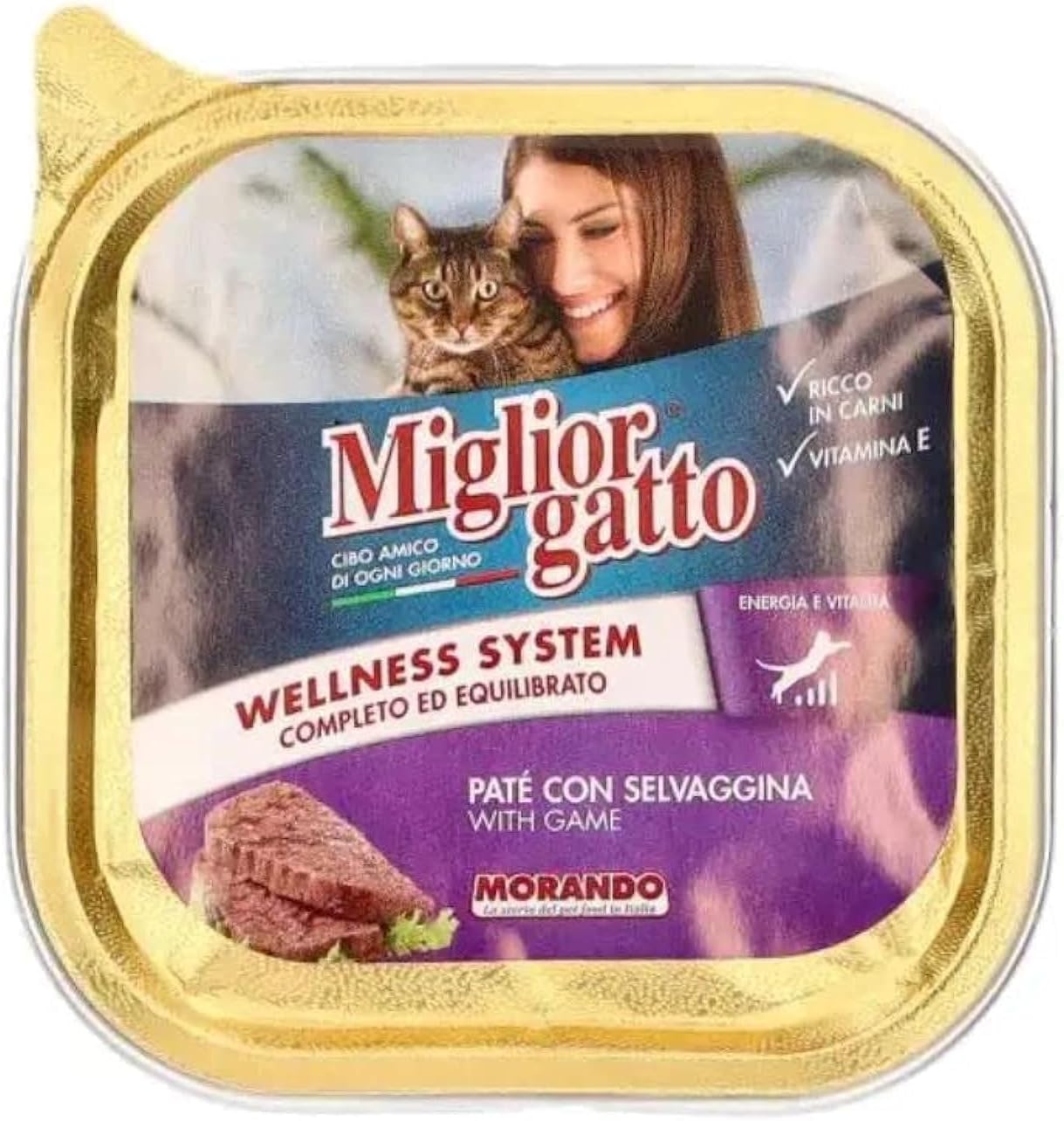 Miglior Gatto - Alimento Completo Per Gatti, Con Selvaggina - 100 G