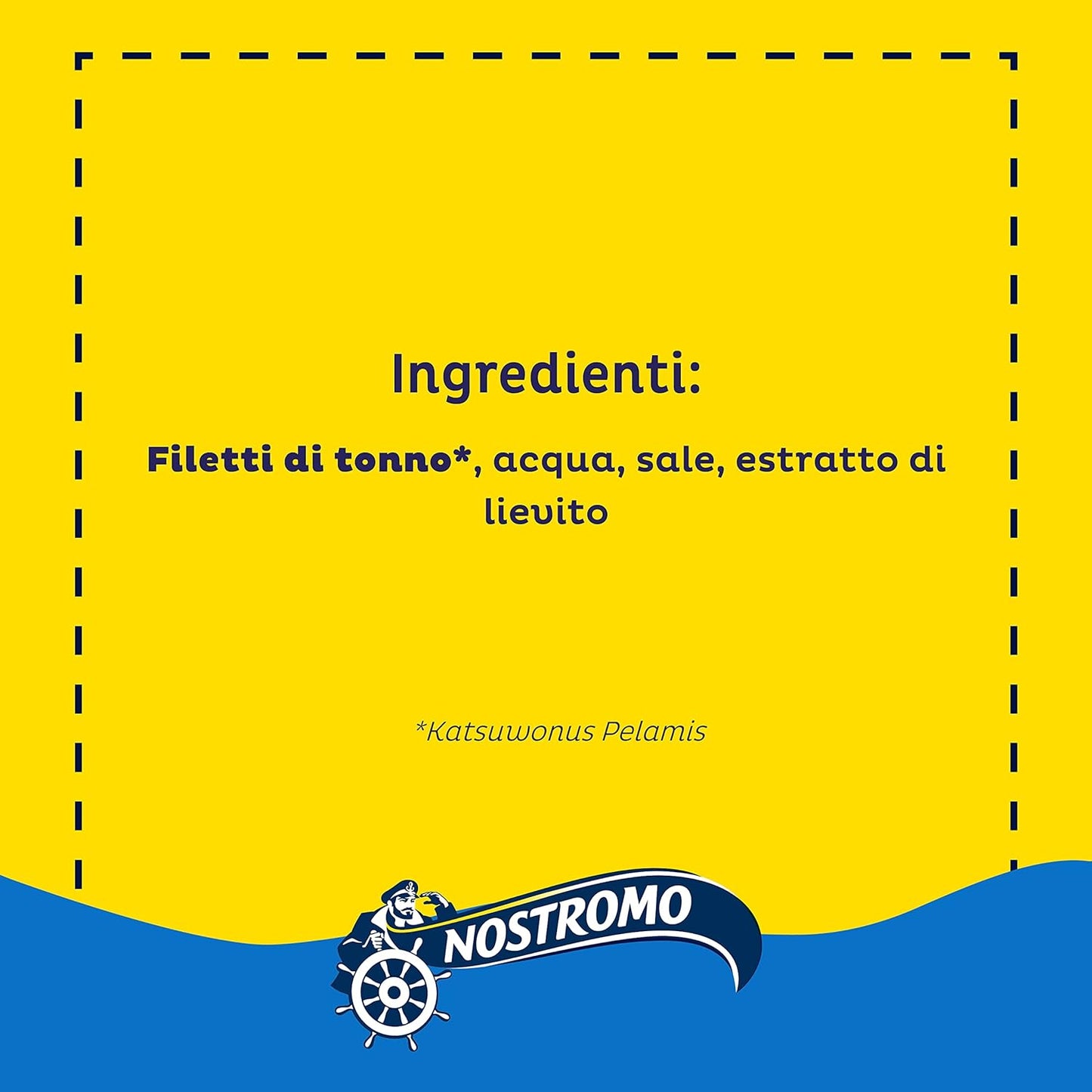 Nostromo - Filetti di Tonno al Naturale, Qualità Superiore, Lavorati a Mano, 1 Vasetto in Vetro da 180 gr
