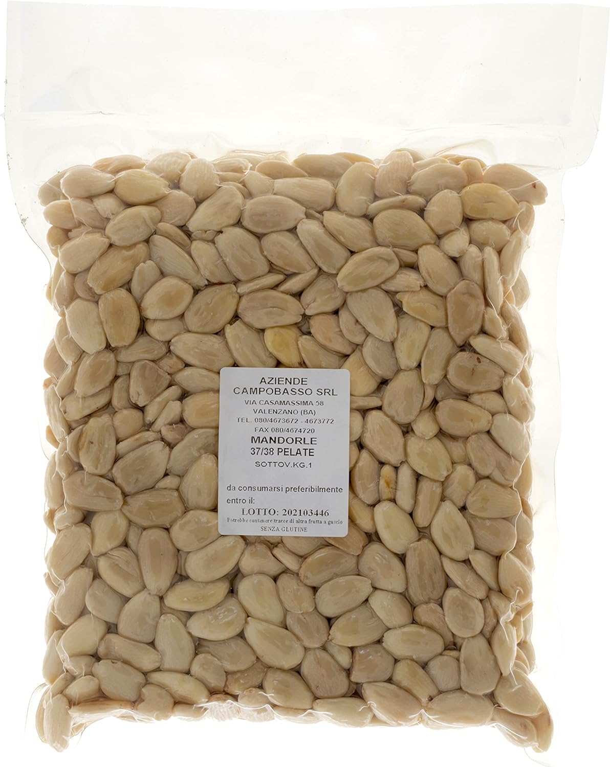 Mandorle pelate 37/38 1 kg