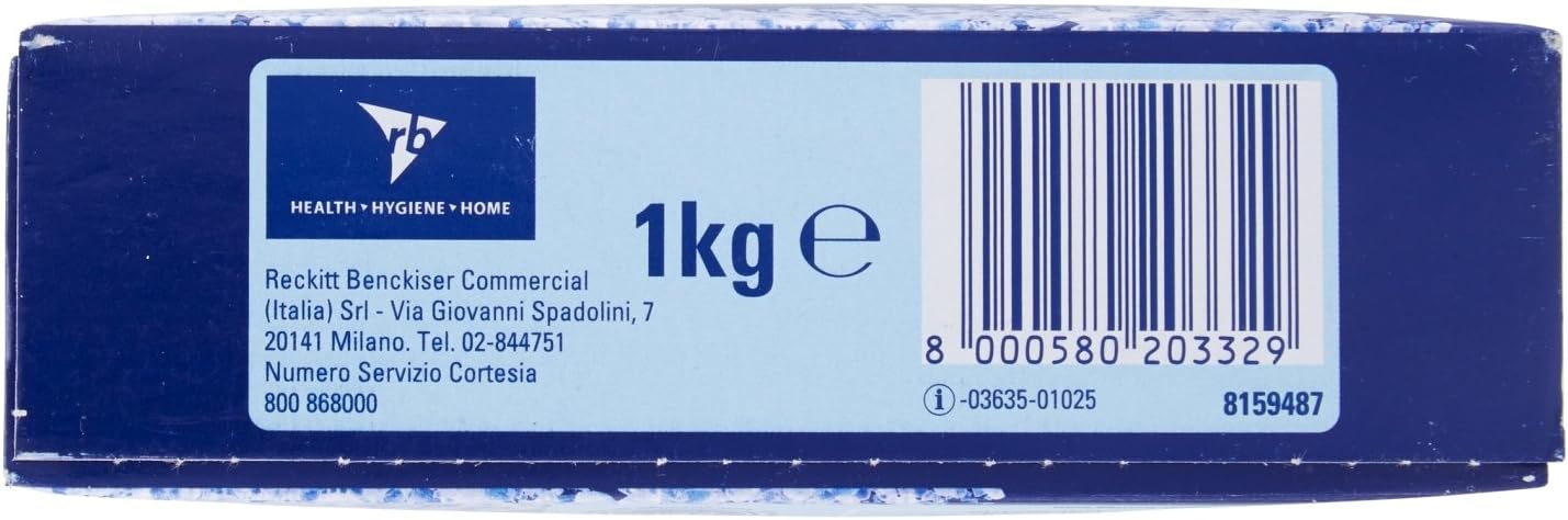 FINISH Sale - 1 kg sale per lavastoviglie anticalcare addolcente senza aloni