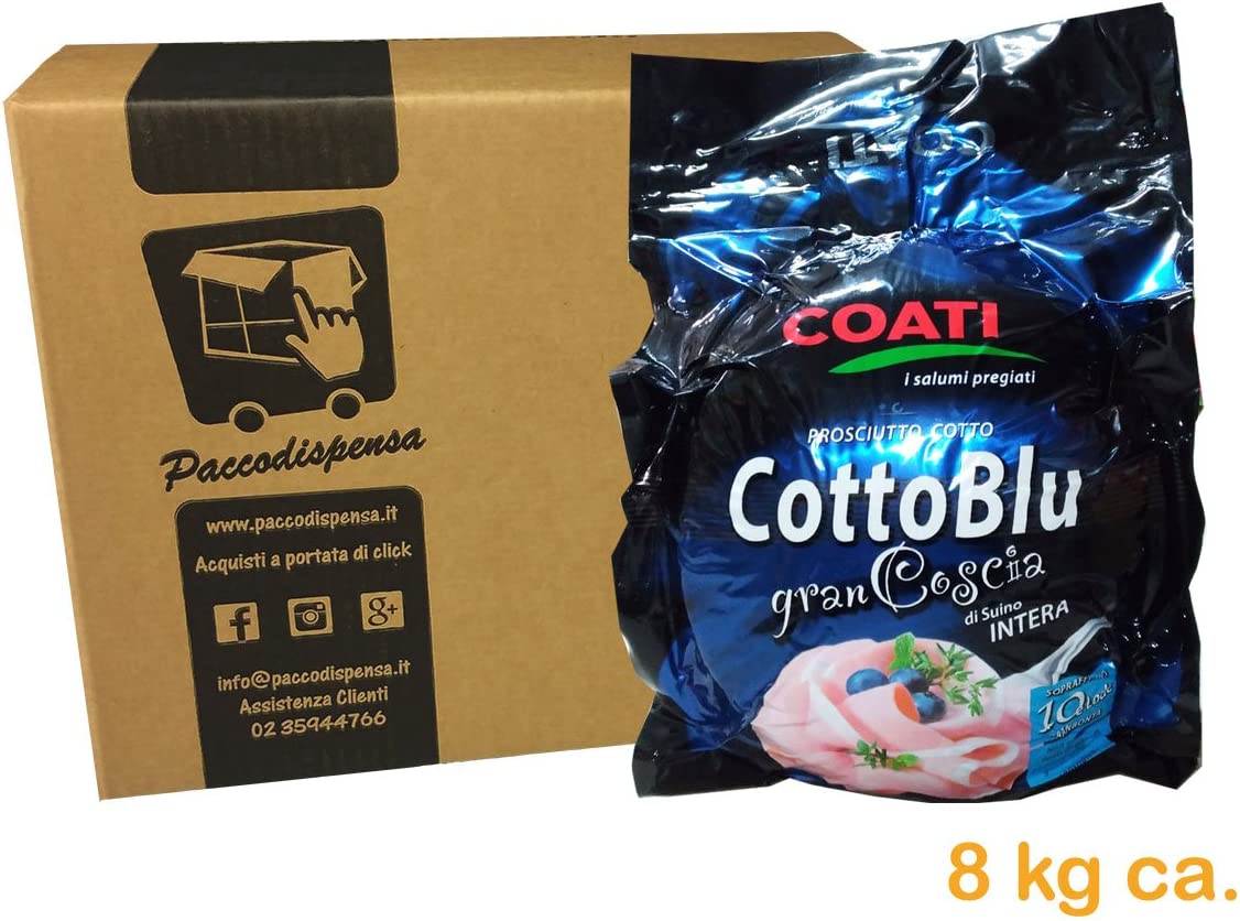PROSCIUTTO COTTO BLU COATI 8,5 KG CIRCA