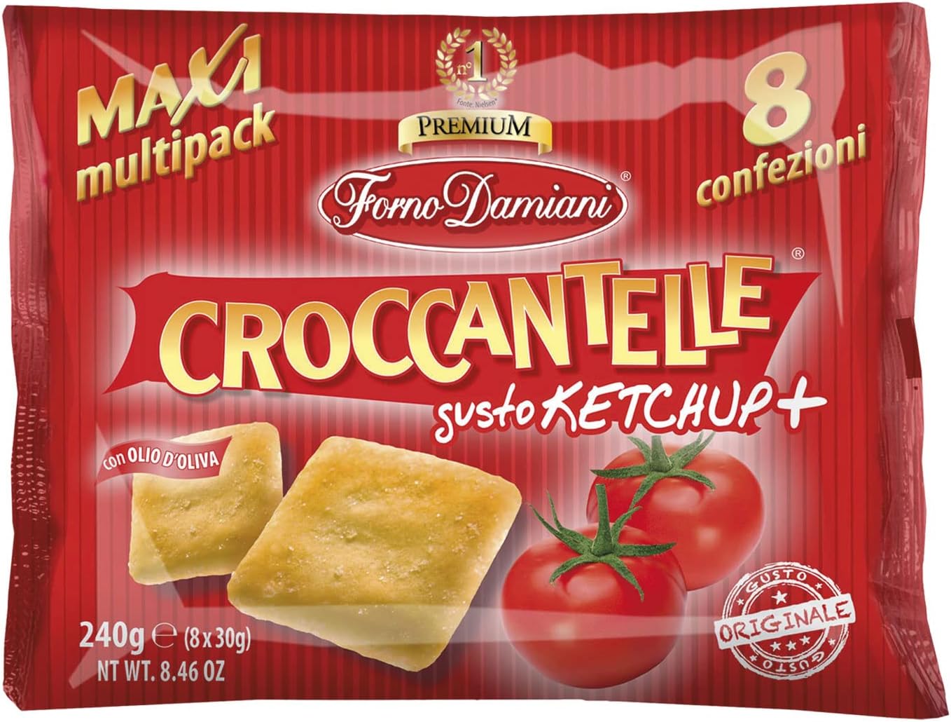 Forno Damiani Croccantelle Mpk Gr30x8 Ketchup, 240g
