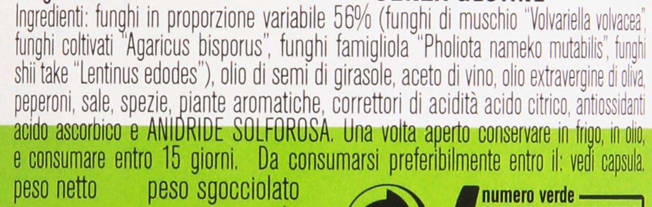 D'Amico Funghi Misti alla Calabrese, 280g