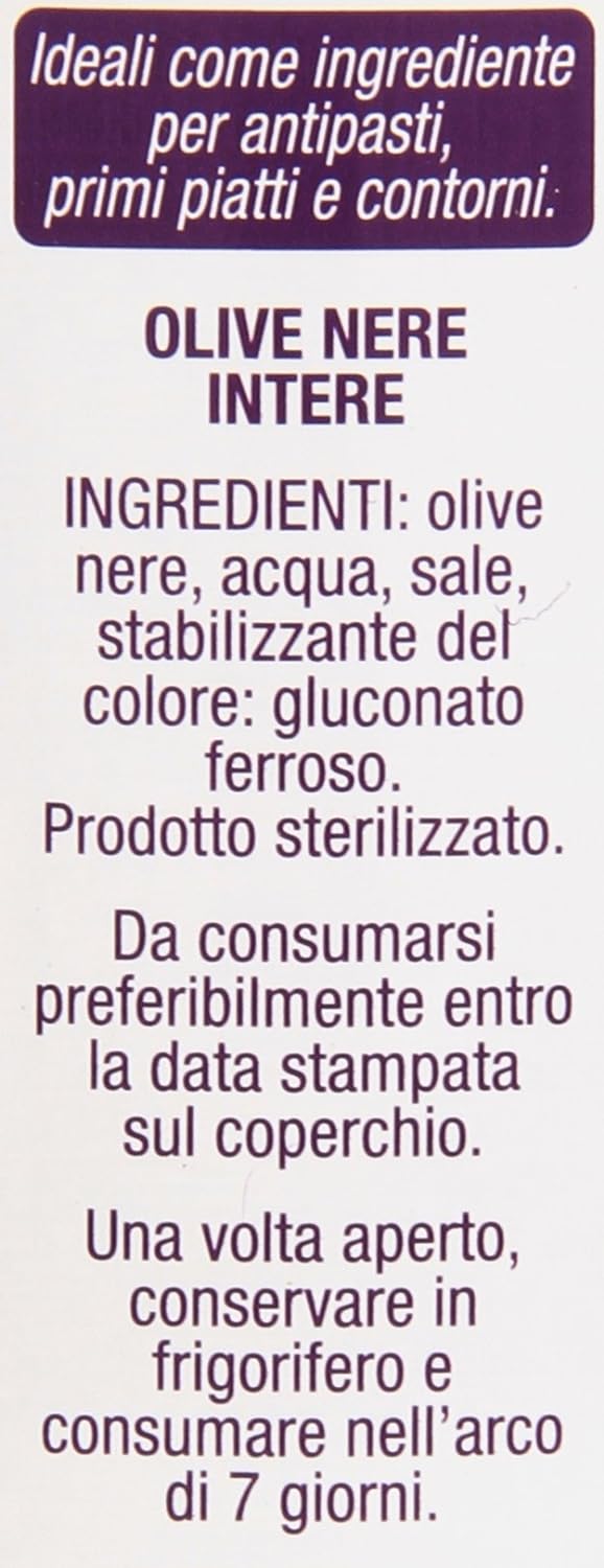 Alisa Olive Nere Intere, 425g