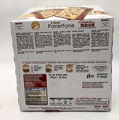 Maina gran panettone tradizionale gr.750 (1000034911)