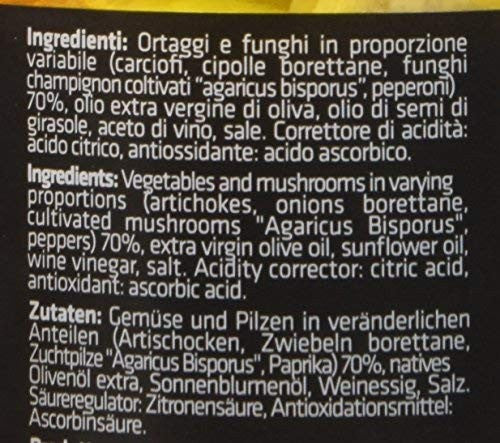 Mastrototaro Food Antipasto Biscegliese - 580 ml
