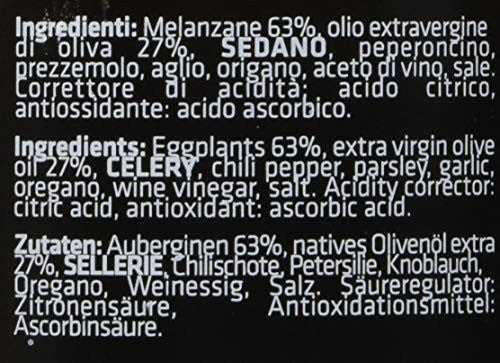 Mastrototaro Food Melanzane Julienne in Olio Extra Vergine di Oliva - 410 ml
