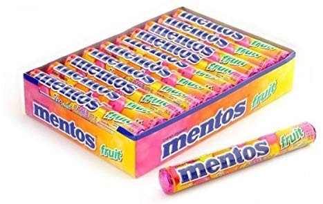 MENTOS X 20 PZ. FRUTTA ST.