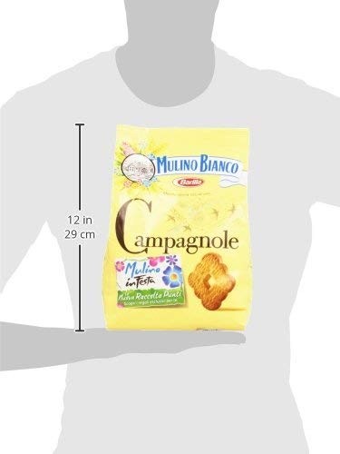 Mulino Bianco Biscotti Frollini Campagnole, Colazione Ricca di Gusto - 700 gr