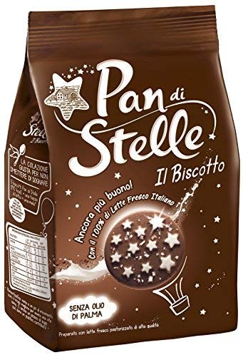 Mulino Bianco Biscotti Frollini Pan di Stelle, Colazione Ricca di Gusto - 350 g
