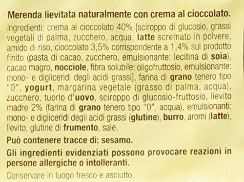 Mulino Bianco Merendine Flauti con crema al Cioccolato, 280 gr
