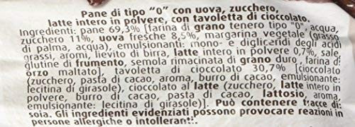 Mulino Bianco Merendine Pane + Cioccolato al Latte, Snack Dolce per la Merenda - 300 g