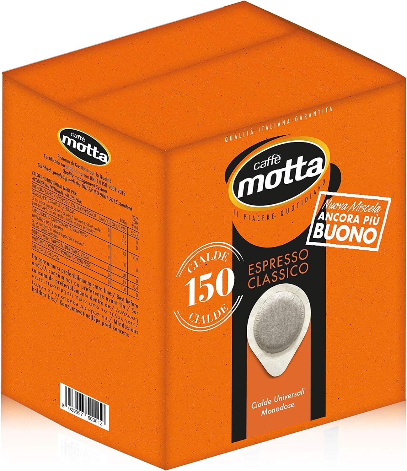 Caffè Motta Astuccio Espresso - 150 Cialde