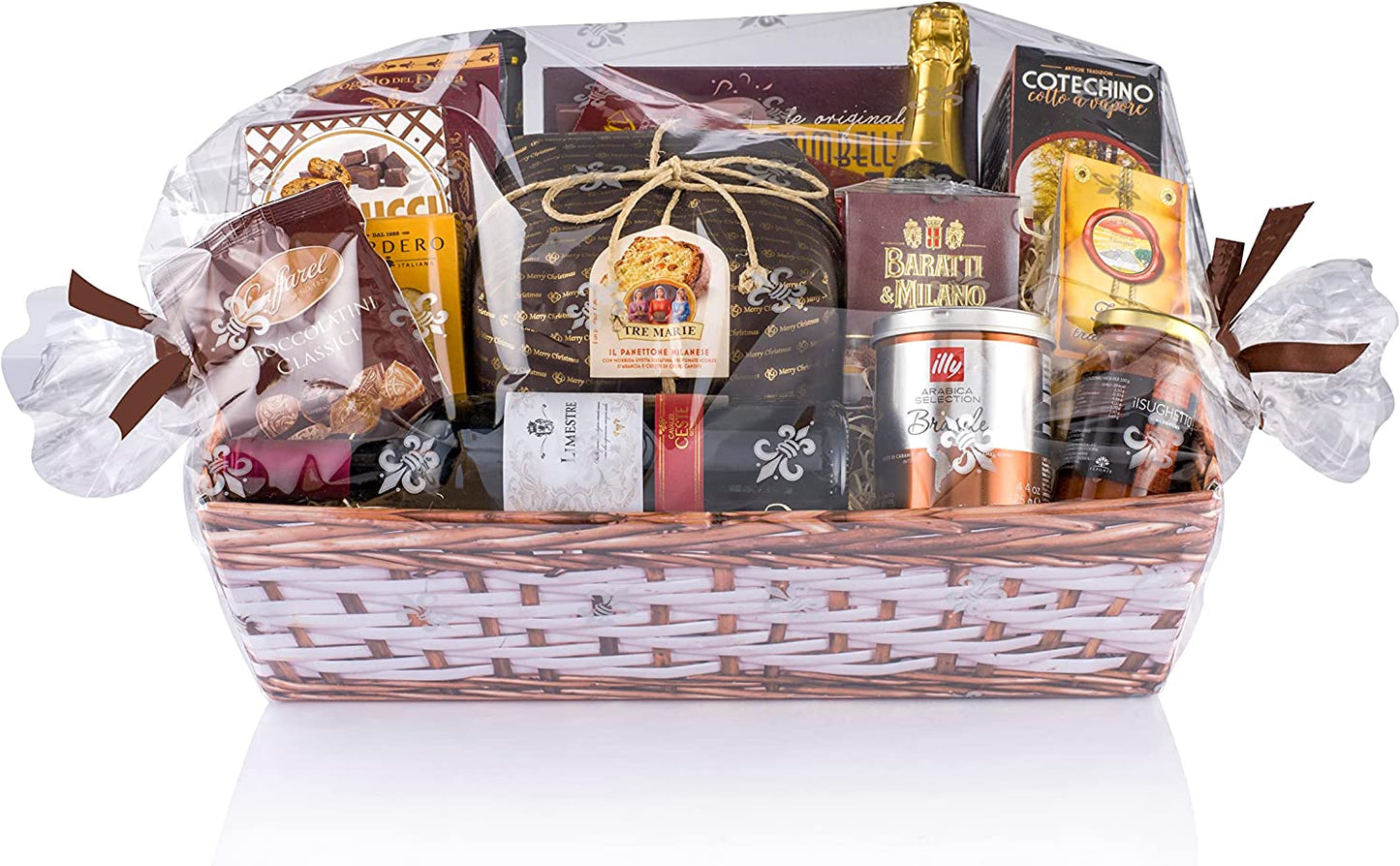 Confezione regalo Cesto Natalizo Villa Guelfa majestic