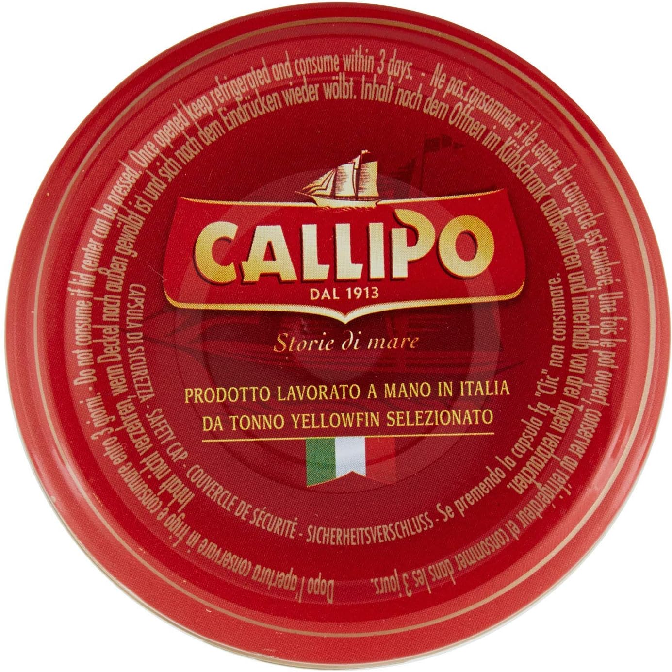 Callipo Filetti di Tonno all'olio di oliva 170g (Promozione Sales & Service) Pack C
