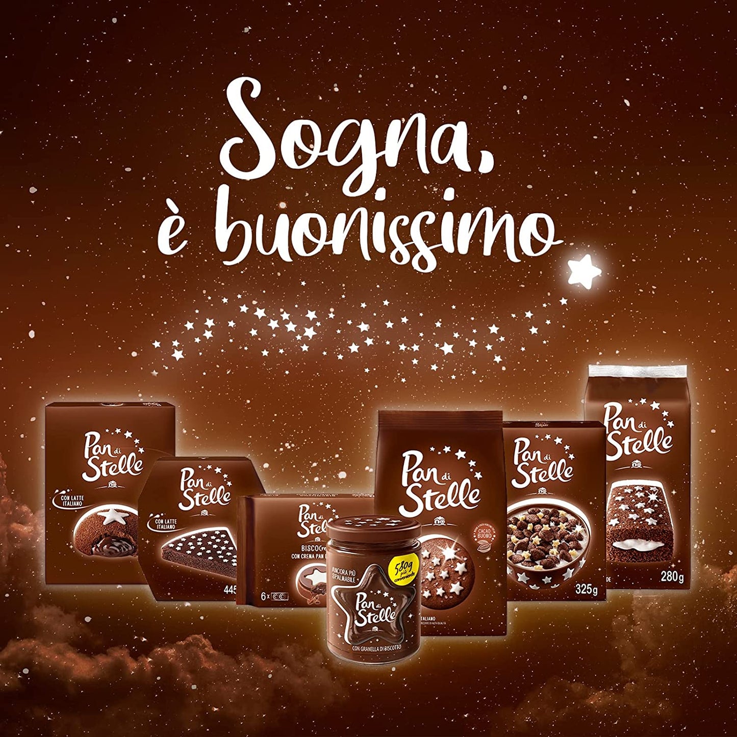 Pan di Stelle Cereali al Cioccolato per una Colazione Gustosa e Piena di Energia, 325 g