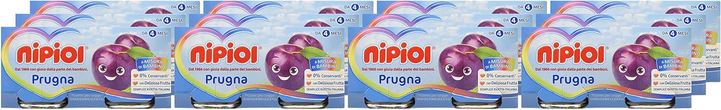 Nipiol Omogeneizzato Prugna 24x80g