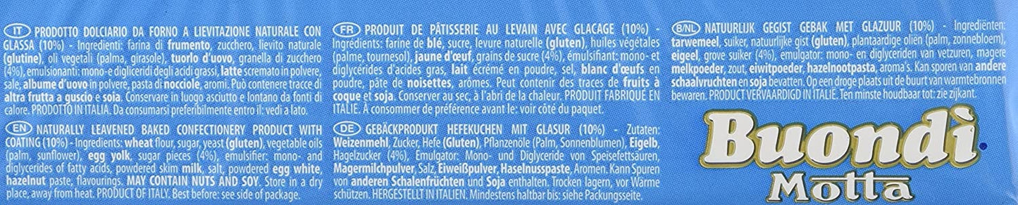 Motta, Buondi Classico - Confezione da 6 Pezzi