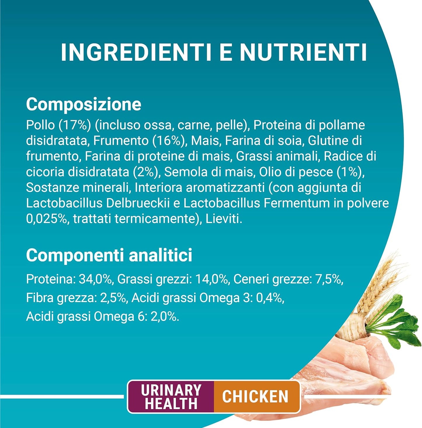 PURINA ONE Bifensis Crocchette Gatto Urinary Care Ricco in Pollo e Frumento - 8 sacchi da 800g ciascuno