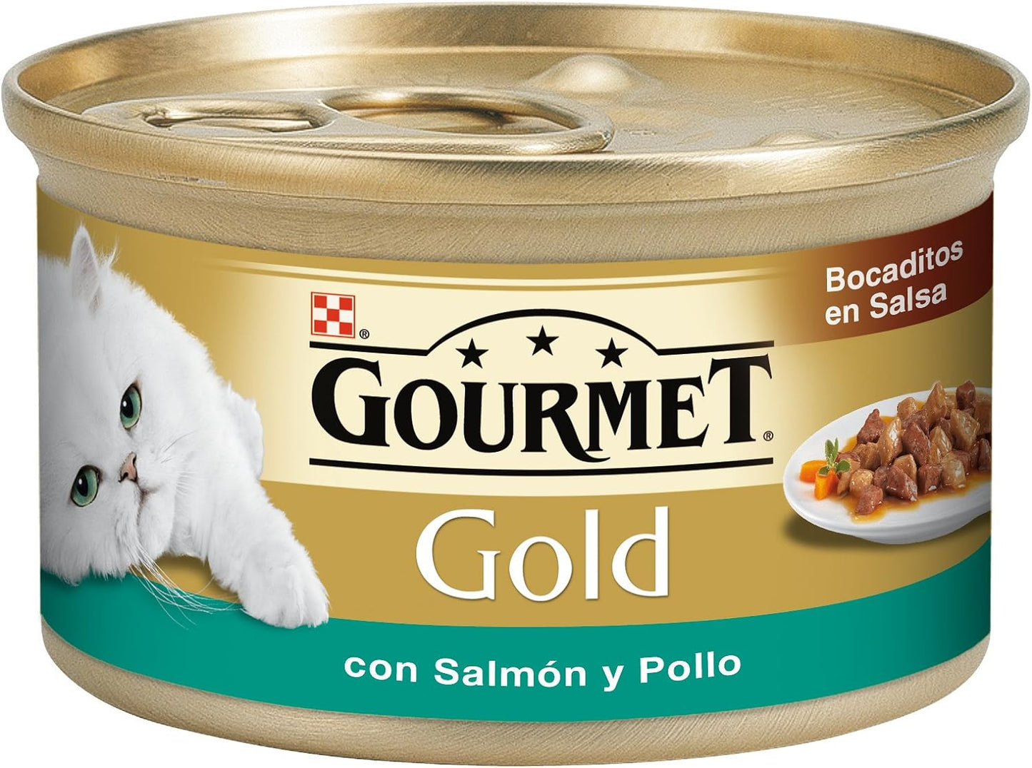 Gourmet - Gatto Gold Salm/Pollo G.85