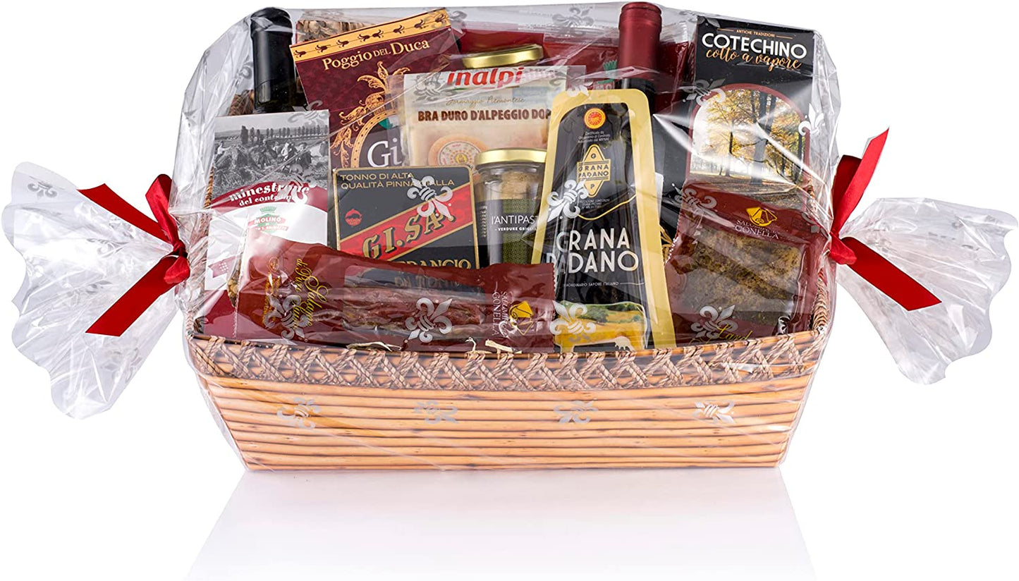 Confezione regalo Cesto Natalizio Del Poggio Villa Guelfa