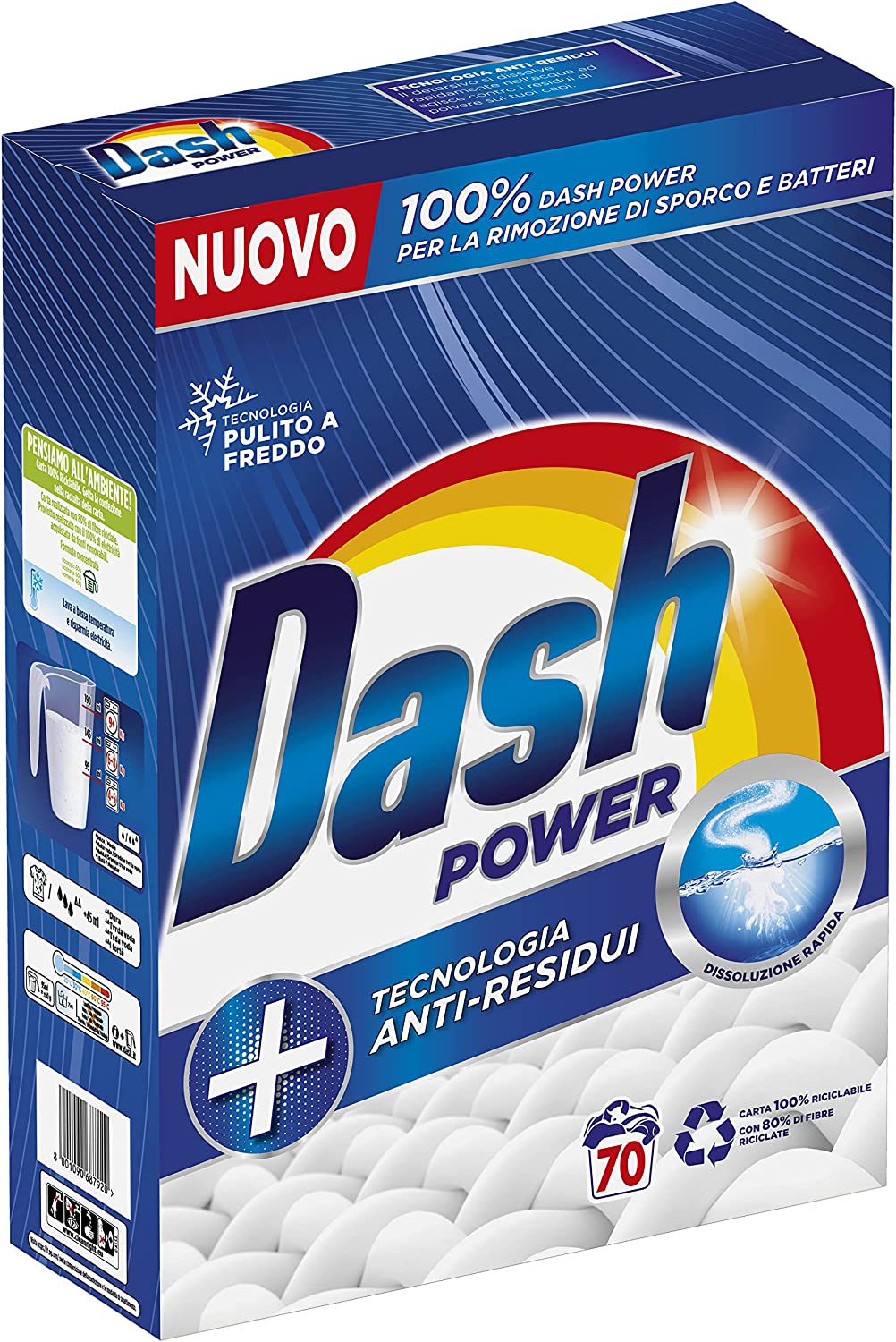 Dash Detersivo Lavatrice In Polvere, 4.2Kg