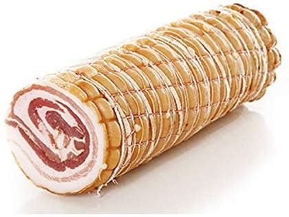 Pancetta arrotolata con cotenna Kg. 3,5 circa - Offerta 5 pezzi