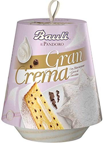 PANDORO BAULI 750 GR IL PANDORO GRAN CREMA MASCARPONE GOCCE CIOCCOLATO NATALE
