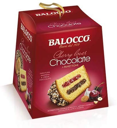 PANETTONE CON AMARENA E CIOCCOLATO BALOCCO 800 GRAMMI