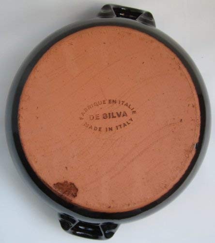 Pasabahce DE Silva Casseruola Due Manici Ceramica Marrone cm 21x8 Pentole e Preparazione