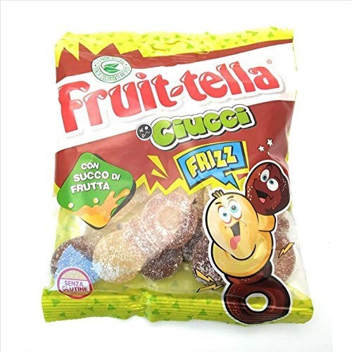 Perfetti Van Melle Fruittella Ciucci Frizz Caramelle Gommose Gusto Cola 90 g