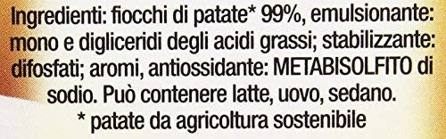 Pfanni - Purè di Patate, in fiocchi, pronto in soli 5 minuti, 3 buste - 225 g 9 porzioni
