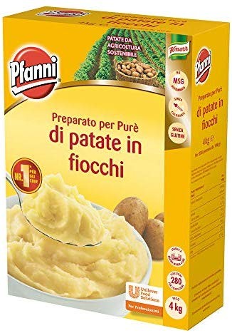 Pfanni preparato per pure' di patate in fiocchi confezione da 4 kg (1000042928)