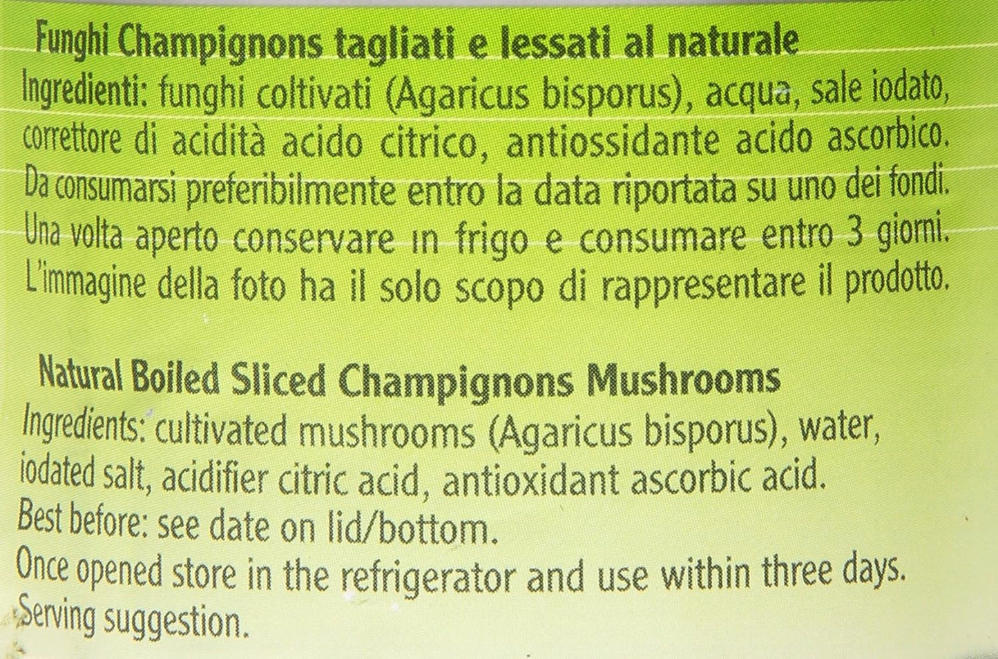 D'Amico Funghi Champignons - 400 gr