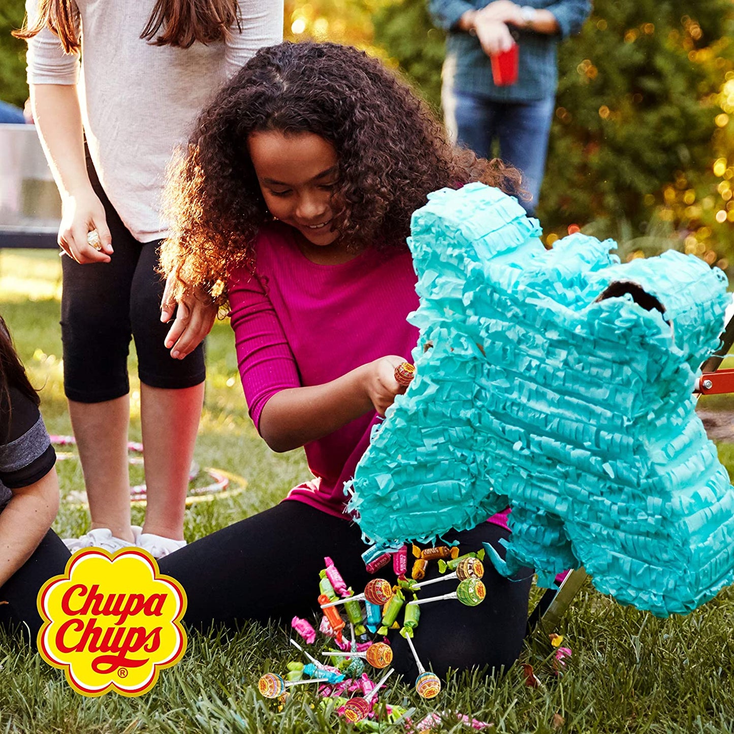 Chupa Chups Margherita, Confezione Speciale, Gusti Assortiti Frutta e Cola, Senza Glutine, Idea Regalo per Feste e Compleanni, Ottimo come Idea Regalo Per Natale, Box Regalo con 30 Lollipop