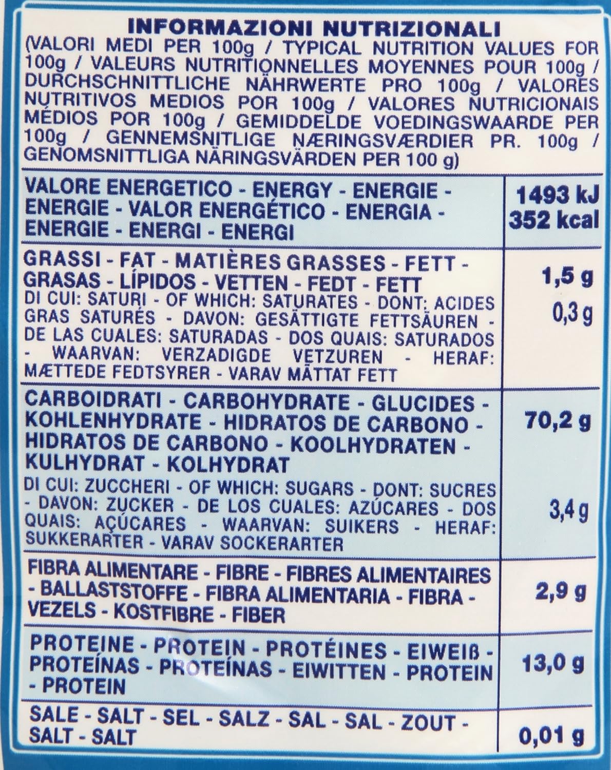 De Cecco - Conchiglioni Rigati n 126, Pasta di Semola di Grano Duro , 500 g