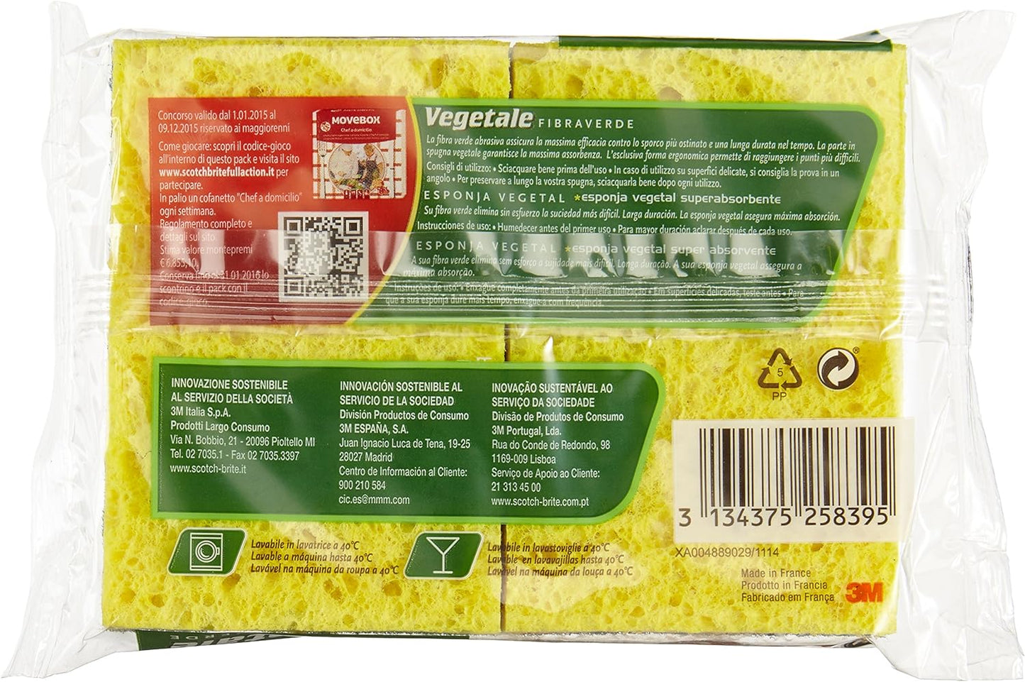 Scotch Brite Spugna, 2 Pezzi