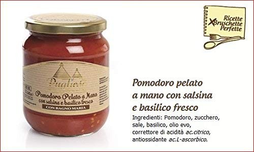 POMODORO PELATO A MANO CON SALSINA FRESCA Conf. 589ml.