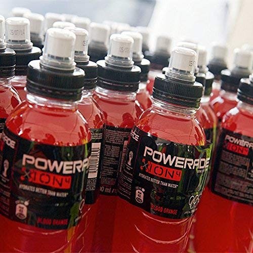 Powerade BLOOD ORANGE Arancia Rossa 0,50 LT x 12 bott. tappo sport