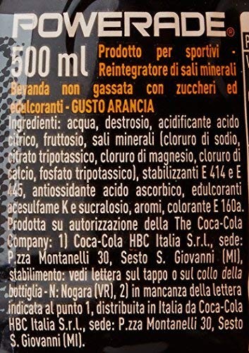 Powerade Orange Pet Ml.500